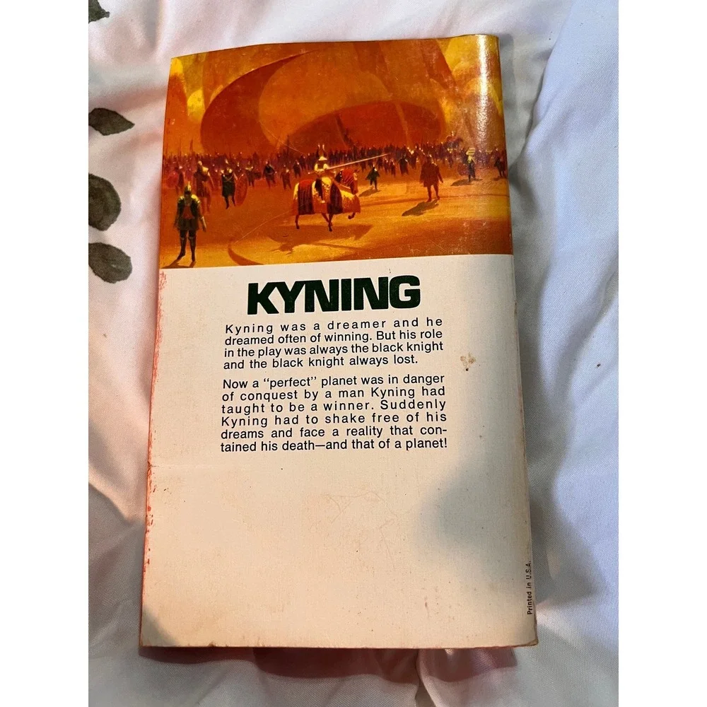 Always The Black Knight Lee Hoffman, Avon printing 1970 vintage Sci Fi paperback